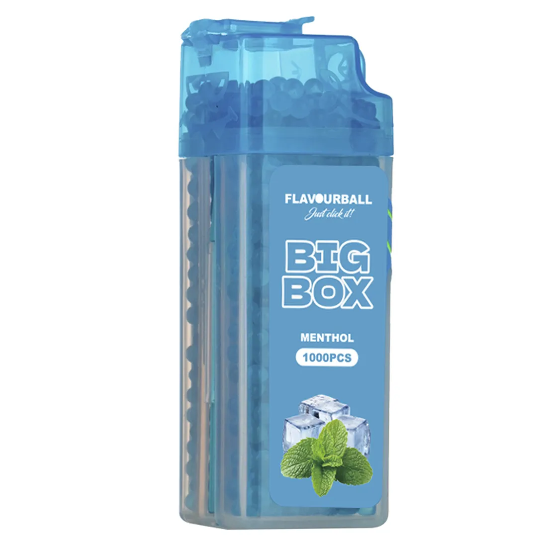 Flavourball - Menthol Aroma Klik Big Box 1000 stk - Billede 2