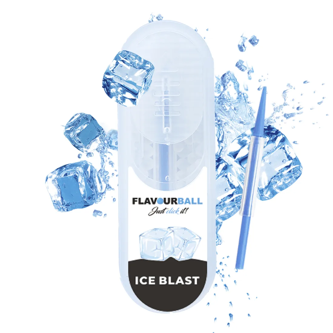 Flavourball – Ice Blast Aroma Kugler Slide Boks - Hovedbillede