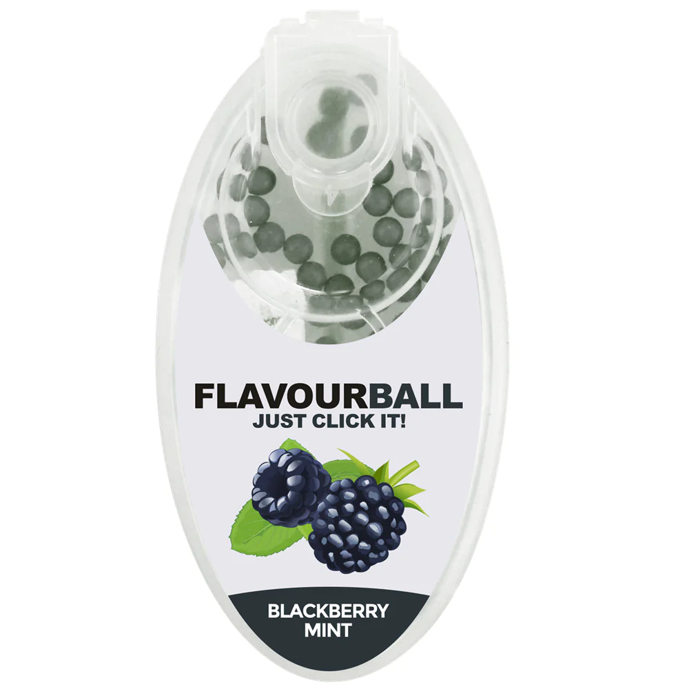 Flavourball - Brombær Aroma Klik Kugler 100 stk