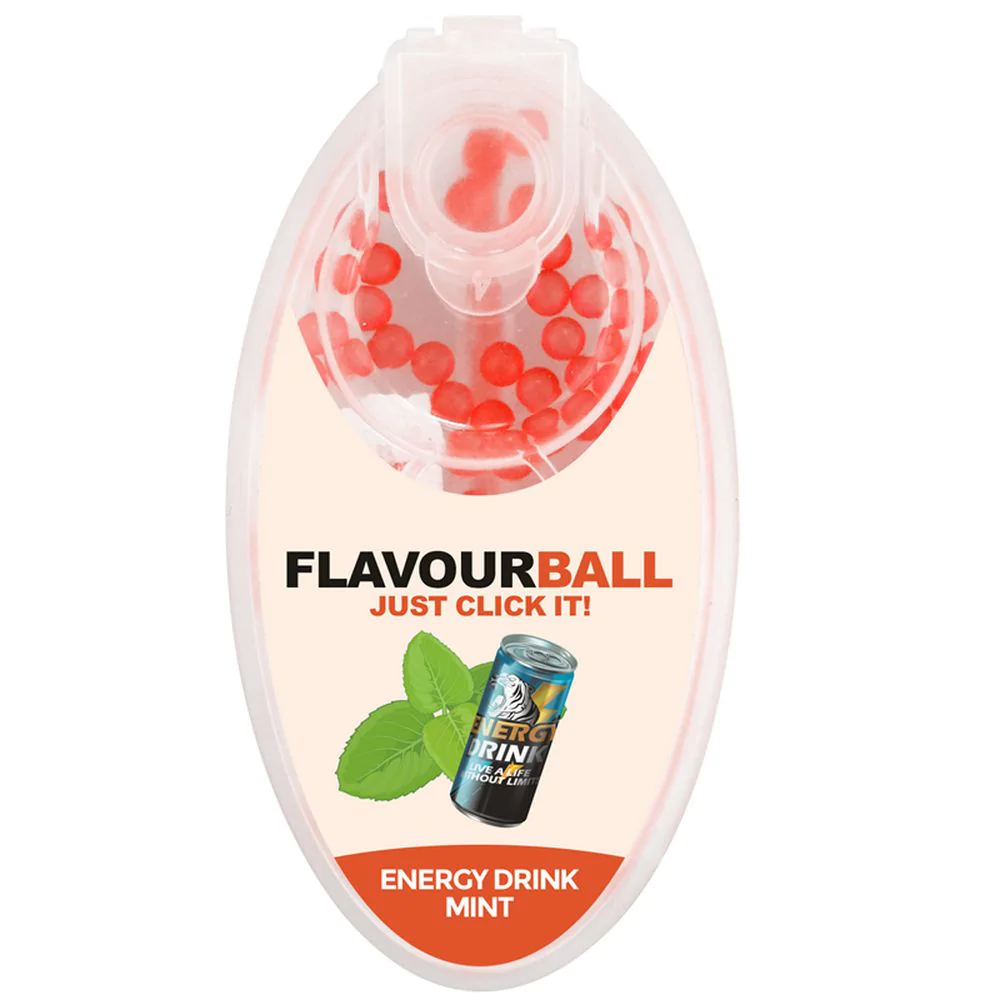 Flavourball - Energidrik Aroma Klik Kugler 100 stk