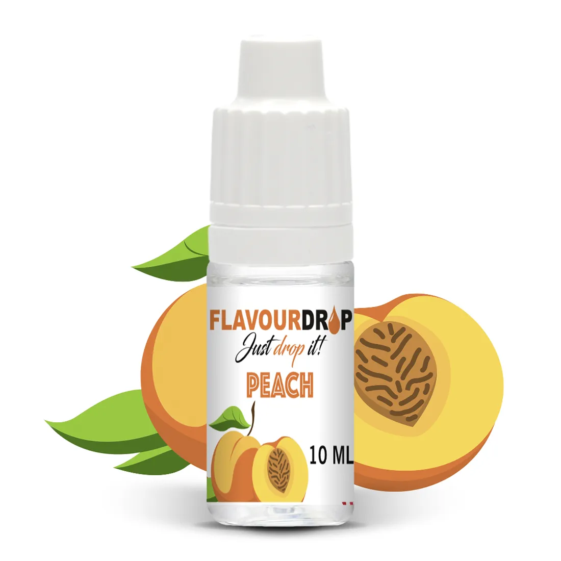Flavourdrops - Fersken Aroma Juice 10 ml